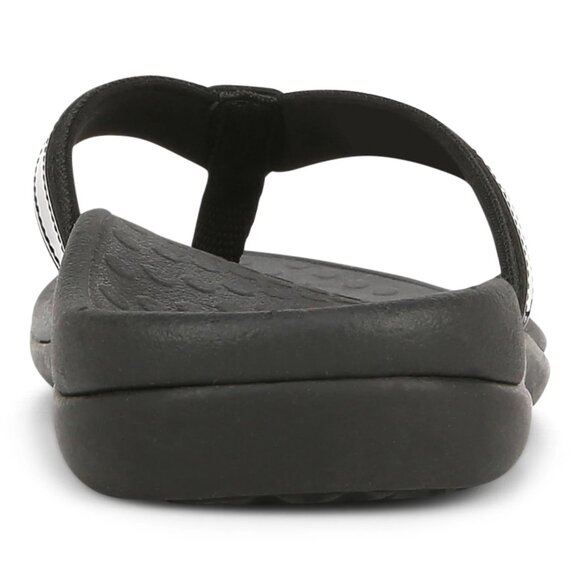 Vionic   Women's   TIDE   II   Toe   Post   Black   Flip   Flop   Sandals - Picture 3 of 12